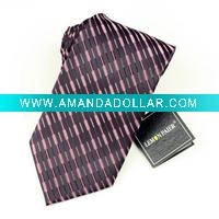 men's 100% polyester neck tie