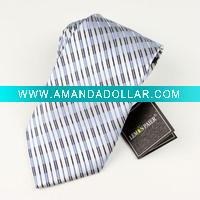 Wholesale men's 100% polyester neck tie