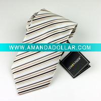 Wholesale men's 100% polyester neck tie