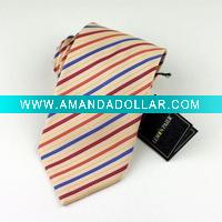 Wholesale men's 100% polyester neck tie