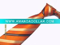 Stripe Silk Necktie