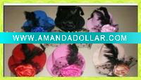 Wholesale elegant rose flower mini top hat/lady hair clips/headband