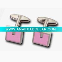 Metal Enamel Cufflinks