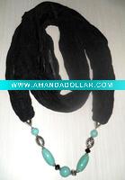 Wholesale scarf with beads in fashion accessories