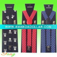 Wholesale Jacquard Elastic Suspenders