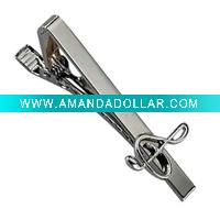 Fashion Casting Tie Clip with Musical Note