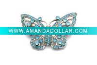 Wholesale Rhinestone Jewelry Butterfly-shaped Pins
