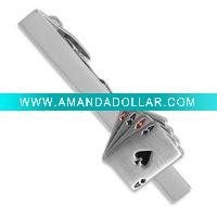 Wholesale Alloy Cards Necktie Clip