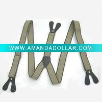 Wholesale Three Suspender with adjustable clip