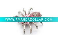 Wholesale Mini Spider-like Jewelry Brooch