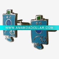 Die struck Cufflinks