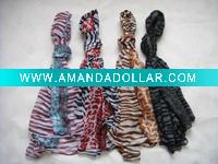 Wholesale 2011 tiger stripe spot fashion lady polyester scarf