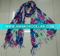 Wholesale Printed fashion viscose scarf