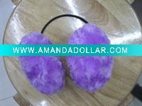 Wholesale latest newly fashione designe hot sell comfortable keeping warm earmuffs in purple color