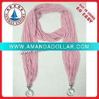 Wholesale Scarf,100% polyester pendant scarf,popular fashion pendant polyester scarf