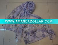 Wholesale Printed fashion chiffon scarf