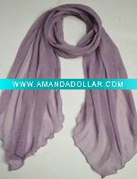 Long chiffon scarf