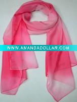 Long chiffon scarf