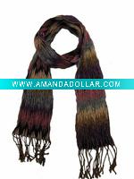 Wholesale New Design Tatting Crepe Scarf