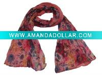 Wholesale 2011 Newest Multicolor Voile Summer Scarf