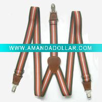 Wholesale Elastic Suspender with metal clip