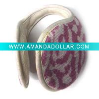 Ear muffs,Fleece earmuff,Plush earcap,Alloy earring