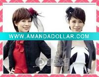 Wholesale 2011 fashion rose mini top hat/lady hair clips/headband