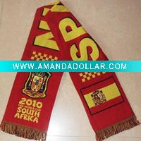 Wholesale Woven Football Fan Scarves