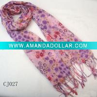 Long Printed Scarf
