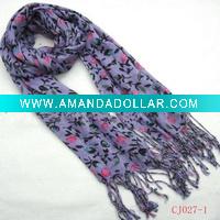Long Printed Scarf