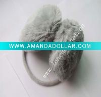 2011 lovely gray ear muff(LD-N665)