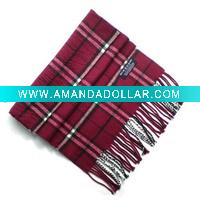 Wholesale Fashional Unisex Grid Scarf