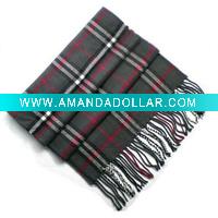 Unisex Grid Scarf