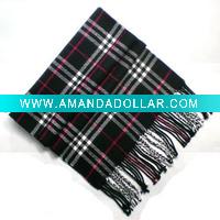 Men's Grid Scarf