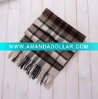 Acrylic Men's Long Scarf
