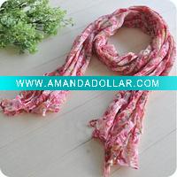 Long Chiffon Scarf