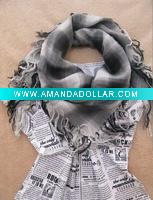 Wool & acrylic Scarf