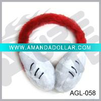 Cute cat design ear warmer