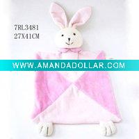 Wholesale pink baby plush hand towel