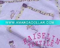 Wholesale Children pure cotton cartoon handkerchief