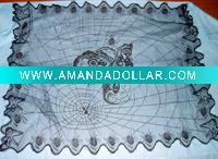 polyester allover lace