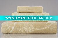 jacquard bath towel