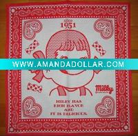 Wholesale 100% cotton printed handkerchief,printed handkerchief,cotton handkerchief,good handkerchief