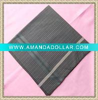 Cotton handkerchief with dobby