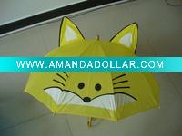Wholesale 17'*8k cartoon children umbrella