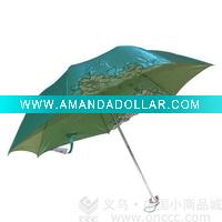 green Folding umbrella