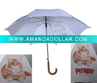 Wholesale striaight umbrella witn animal design