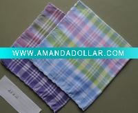 Wholesale cotton men's handkerchief