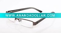 Half rim metal reading glasses,optical frame