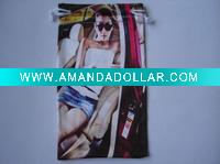 Wholesale microfiber pouch with drawstring